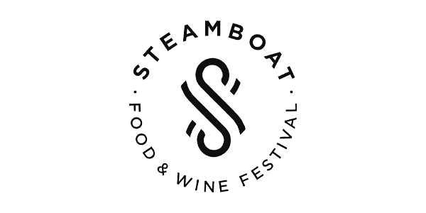 Steamboat Food and Wine Logo